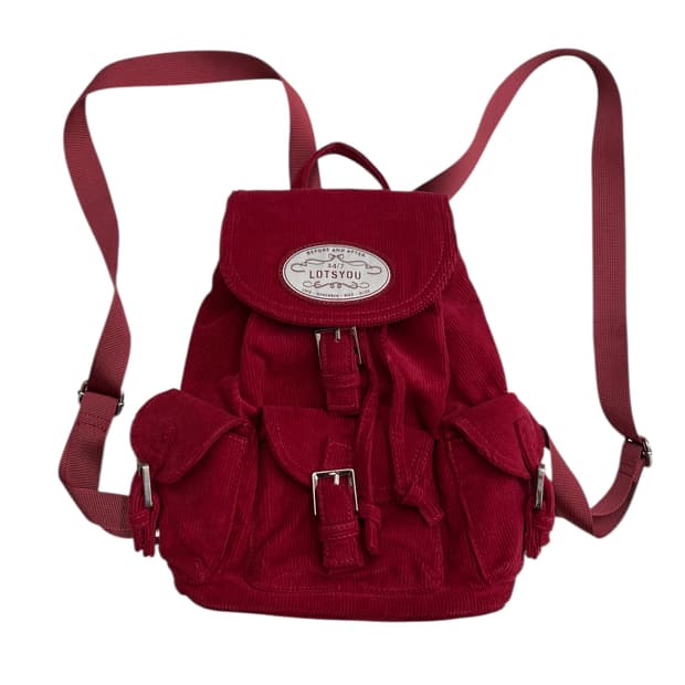 라츠유 홀리데이 츄비백팩 제니백팩