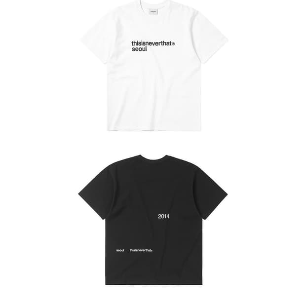 디스이즈네버댓 서울 반팔티(S)(새 상품 급)