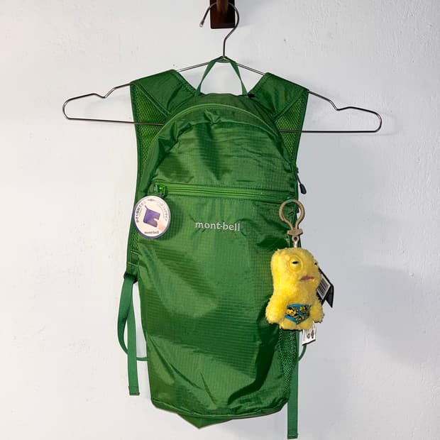 Montbell 15L 그린 백팩 