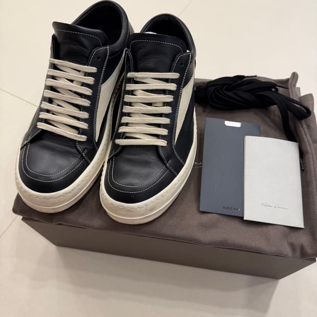 릭오웬스 반스 레더 41