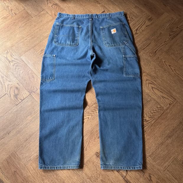 [38]칼하트FR 싱글니 카펜터 워크 데님 팬츠