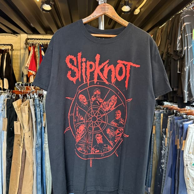 슬립낫 Slipknot 락밴드 프린팅 티셔츠