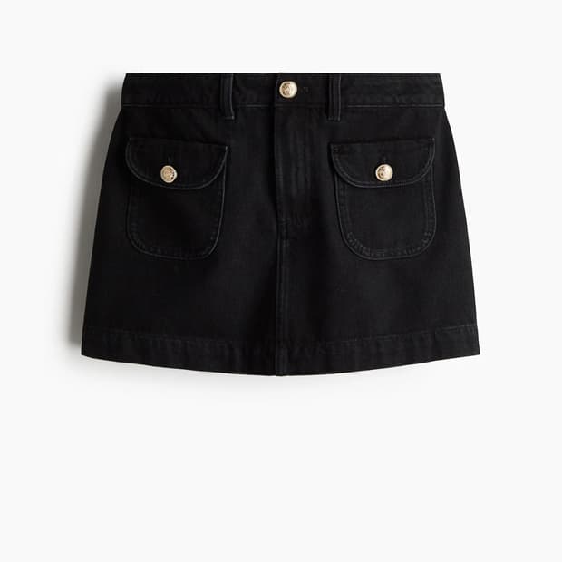 H&M 블랙 미니 스커트 (EUR 36)