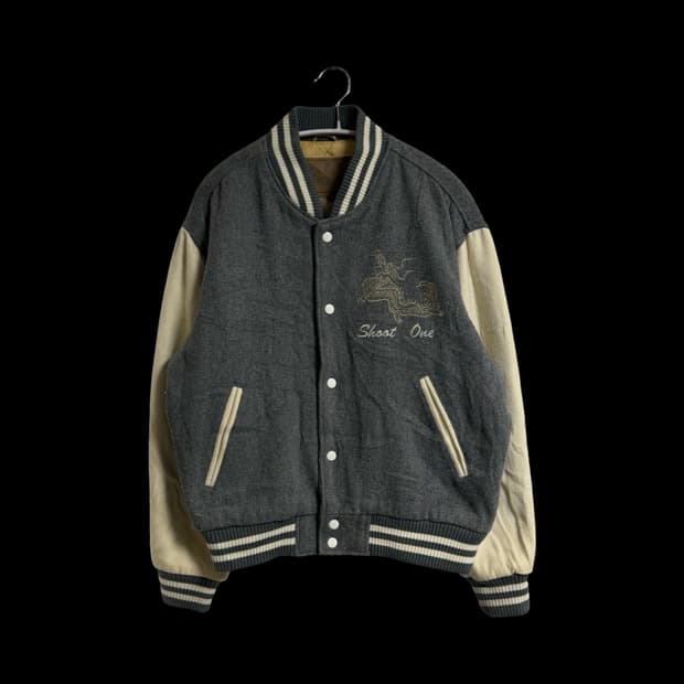 아메리칸 클럽 빈티지 바시티 자켓