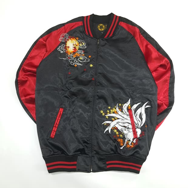 Co888 XL ROGUE 레드 블랙 구미호 스카잔 자켓