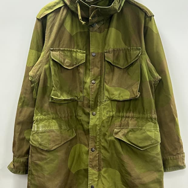 Norwegian Army M75 Camo Field jacket