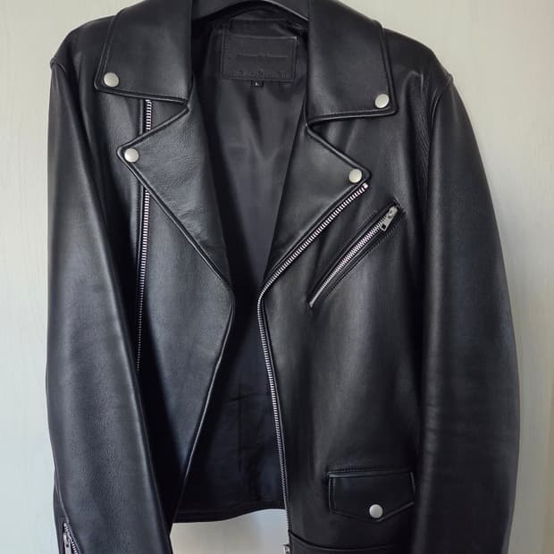 [L] 스페로네 램스킨 더블라이더자켓