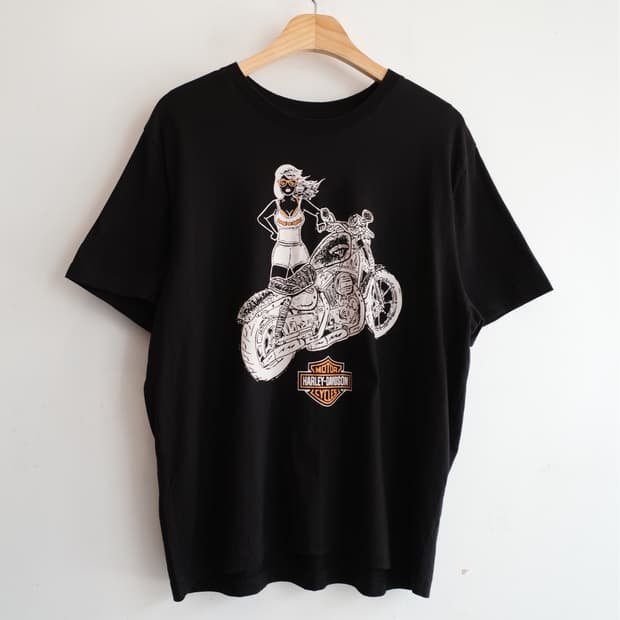 HARLEY-DAVIDSON 할리데이비슨 프린팅 티셔츠