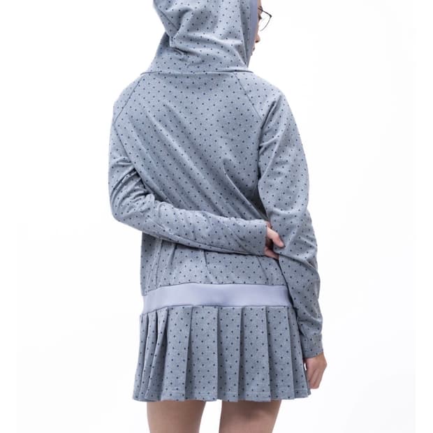 샬롬클럽 MOLA DOT HOODY DRESS 