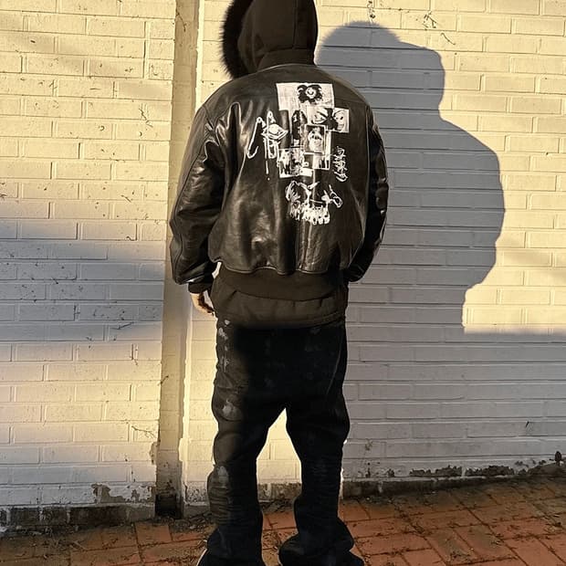 언더마이카 Mud Destroyed Wide Flare Jeans