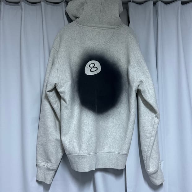 [L] 스투시 8볼 후드