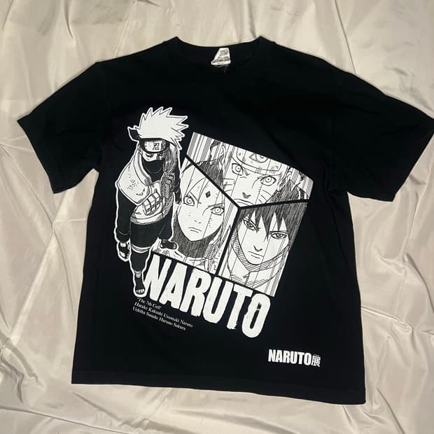 Naruto 나루토 공식 굿즈 티셔츠