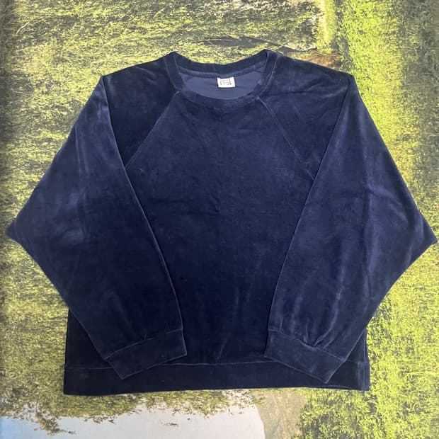 베이스레인지 벨벳 스웨트셔츠 M