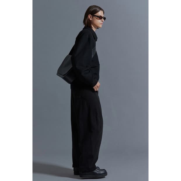 [택포] 브라운야드 레더 크로스백