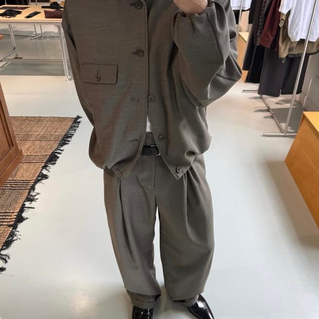 (구매글) Soshiotsuki bubble hem blouson