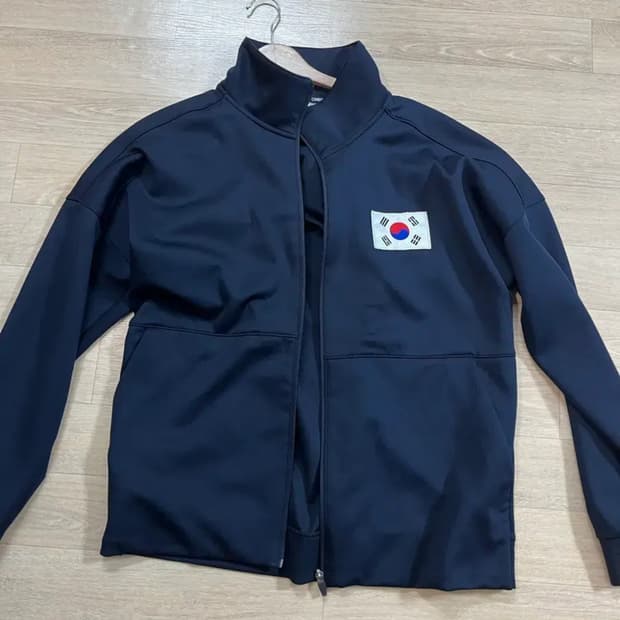 아디다스 국가대표 집업 네이비