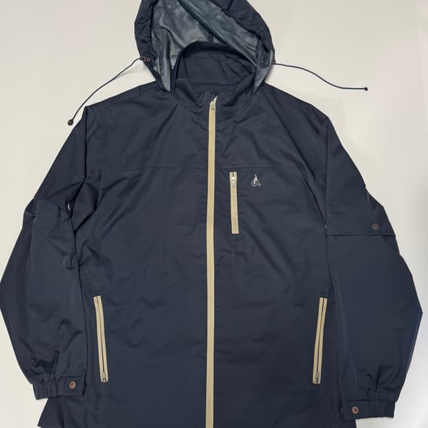 여성 빈폴 골프 미들 스트링 후드 바람막이 자켓 M ~ L