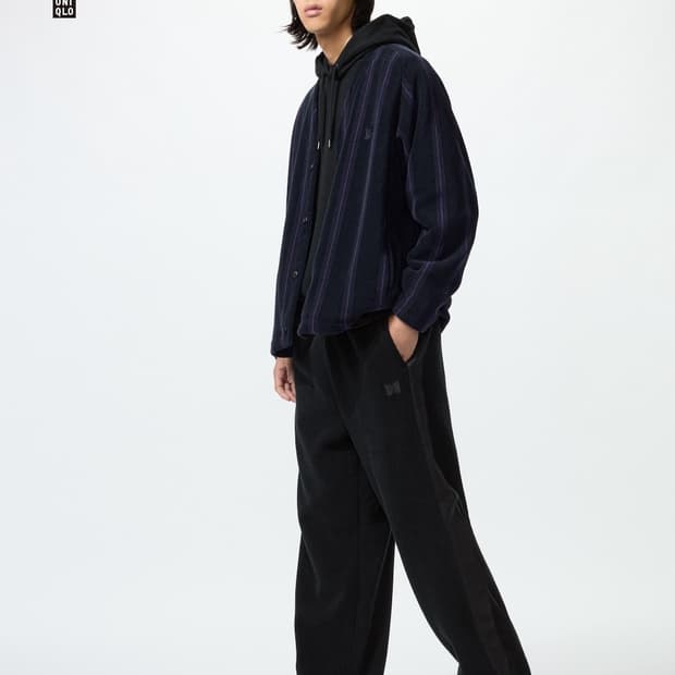 유니클로 x 니들스 후리스 와이드 팬츠 xxxl