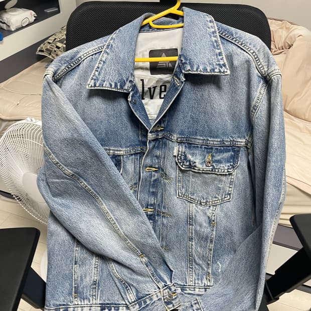 리바이스 실버탭 청자켓 m
