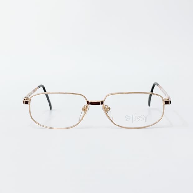 STUSSY 골드 스퀘어 데드스탁 빈티지안경