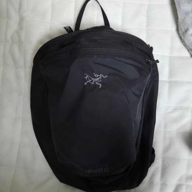 아크테릭스 헬리아드 15 백팩 블랙