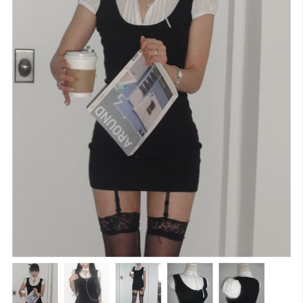 엔젤넘버555 이터널 걸후드 원피스 Eternalgirlhooddress