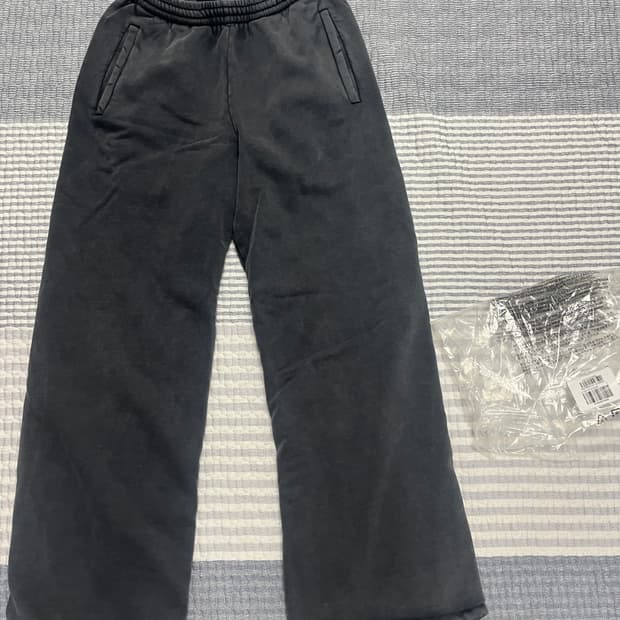 [S] 이지갭 헤비 더블레이어 스웻팬츠 포에틱 블랙