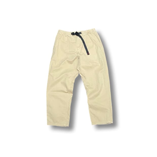 [M] 그라미치 루즈 테이퍼드팬츠 베이지 면바지