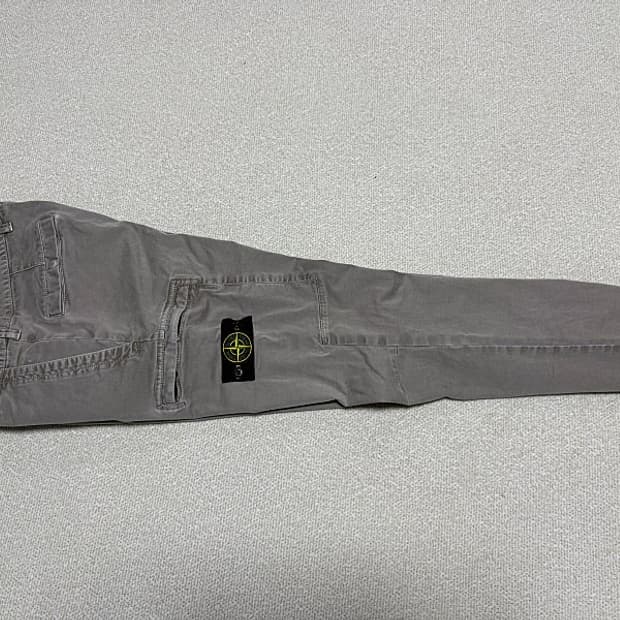 스톤 아일랜드 카고 바지 남성용 32인치