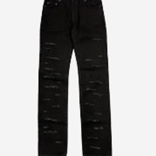 Undermycar damaged slim jeans