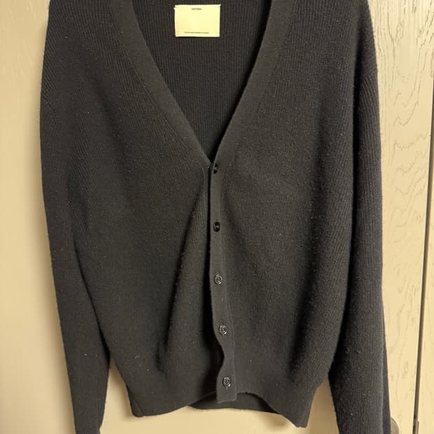 포터리 컴포트 블랙 가디건 사이즈 3(105사이즈)