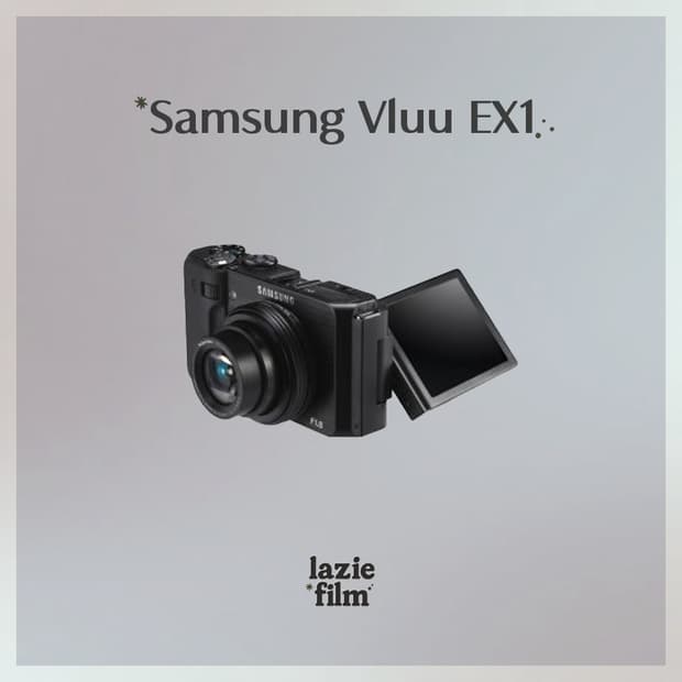 하이엔드✧・゚Samsung Vluu EX1 삼성 블루 디카 셀카