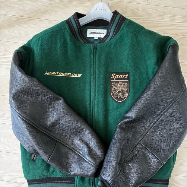 헤리티지플로스 바시티 자켓