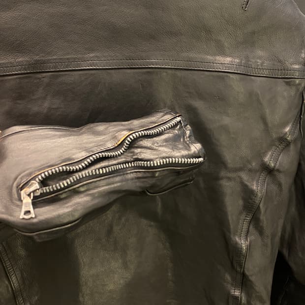 Isamu katayama backlash 백래쉬 카우하이드 레더자켓