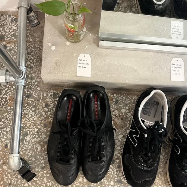 prada sports driving shoes