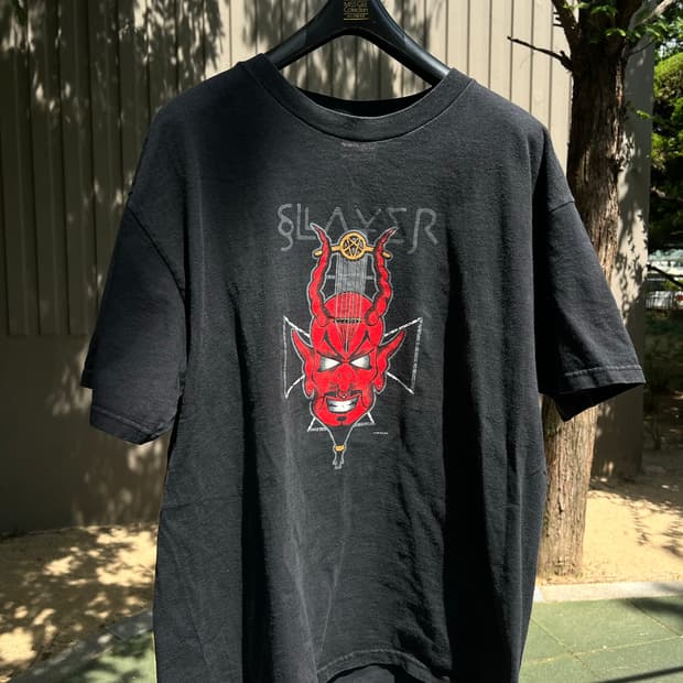 [L] 90s 슬레이어 slayer 티셔츠