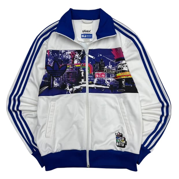 아디다스 아디컬러 블루 시리즈 뉴욕 트랙탑 S