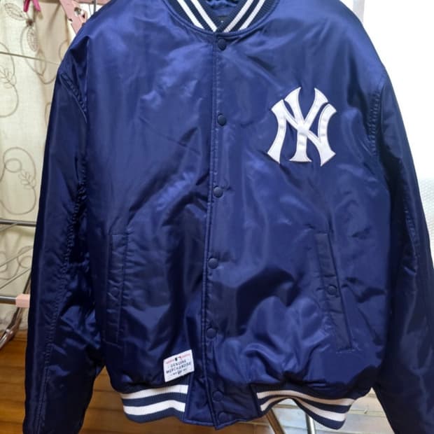 뉴에라 뉴욕양키스 스타디움 자켓 네이비(105~110)