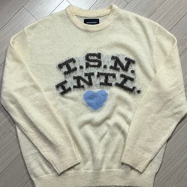 디스이즈네버댓 Thisisneverthat 아이보리 니트