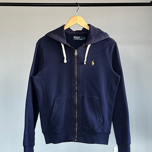 [S]폴로 랄프로렌 네이비 기모 후드집업