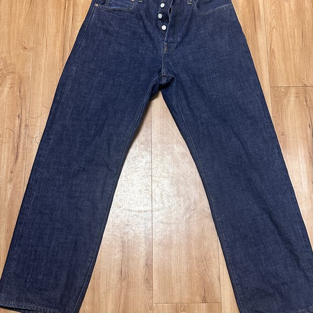 아웃스탠딩 30s 셀비지 데님