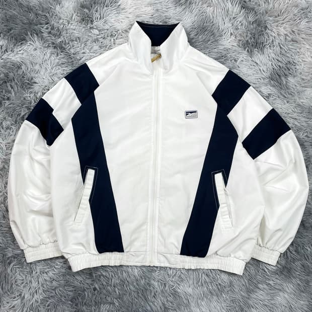 00s Reebok 올드스쿨 컬러블럭 윈드 자켓y 6730
