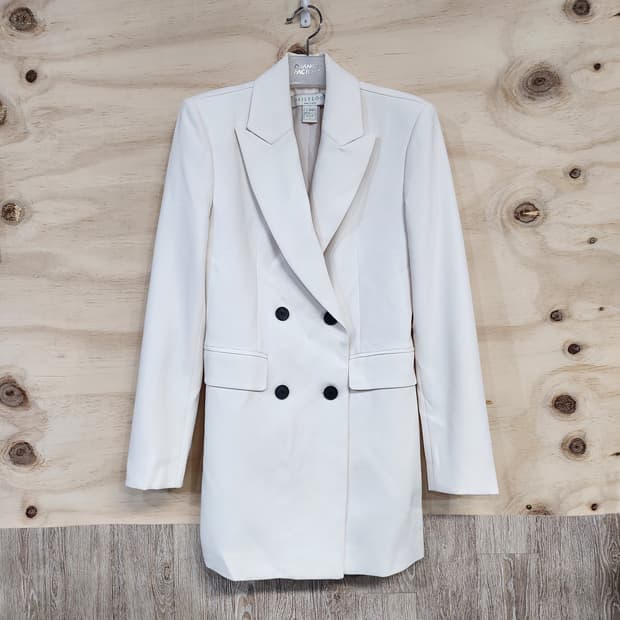 198) 데일리룩 더블 버튼 자켓