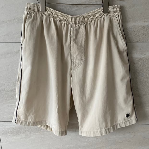 90s 올드 스투시 Stussy 사이드 라인 S 로고 반바지 쇼츠