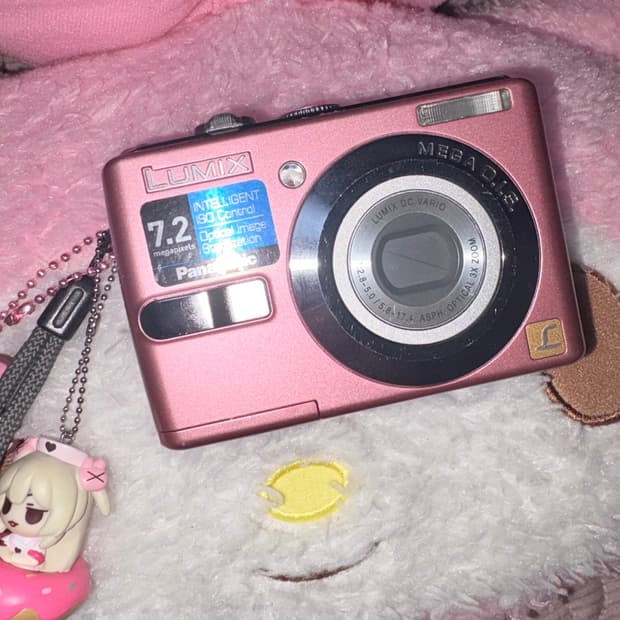 Panasonic LUMIX DMC-LS75 pink 핑크 갸루 디카
