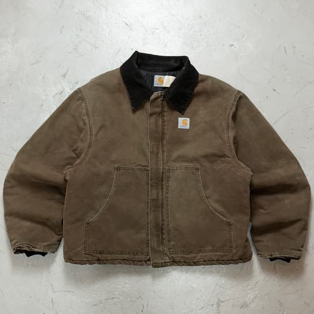 90s OG USA Made 칼하트 J22 아크틱 칼하트 디트로이트 자켓