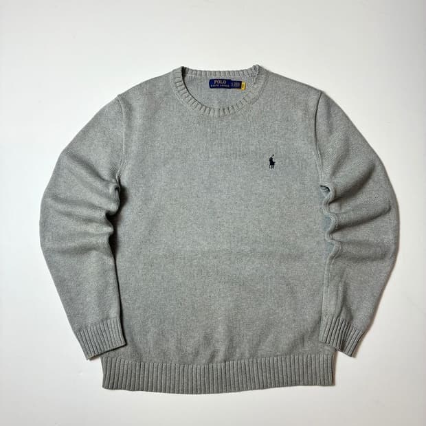 폴로 랄프로렌 큐알 신형 코튼 니트 PN8445