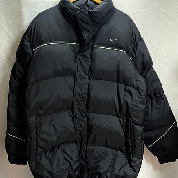 나이키 오버핏 숏패딩 자켓 점퍼 M