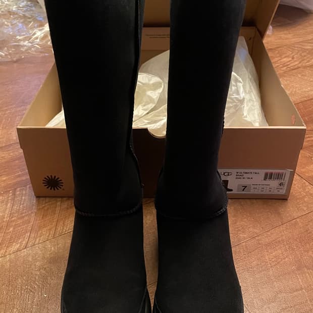 어그 ultimate tall 울트라 톨 블랙 부츠