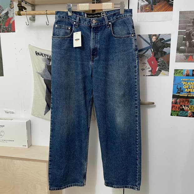 90's 리바이스 실버탭 루즈 와이드 레그핏 